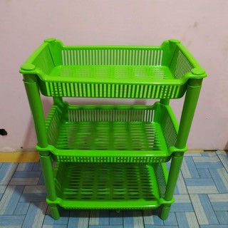 RAK PLASTIK 3 SUSUN RAK BUMBU DAPUR RAK KOSMETIK MINI RAK PLASTIK 3 SUSUN RAK BUMBU DAPUR RAK KOSMETIK MINI