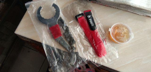 Alat Tools Penahan Pembuka Sprocket Dan Pembuka Bottom Bracket Bb Ht2 3 In 1