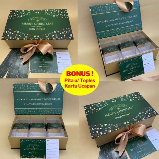 

[COD] Kotak kue kering natal / hampers kue / gift box natal / kotak kado [COD]