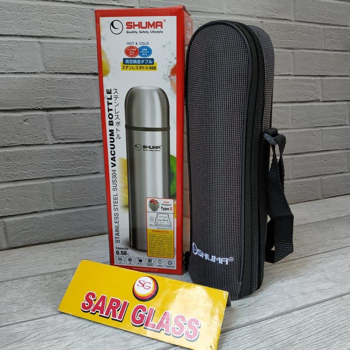termos air panas / vacuum bottle stainless shuma 500ml