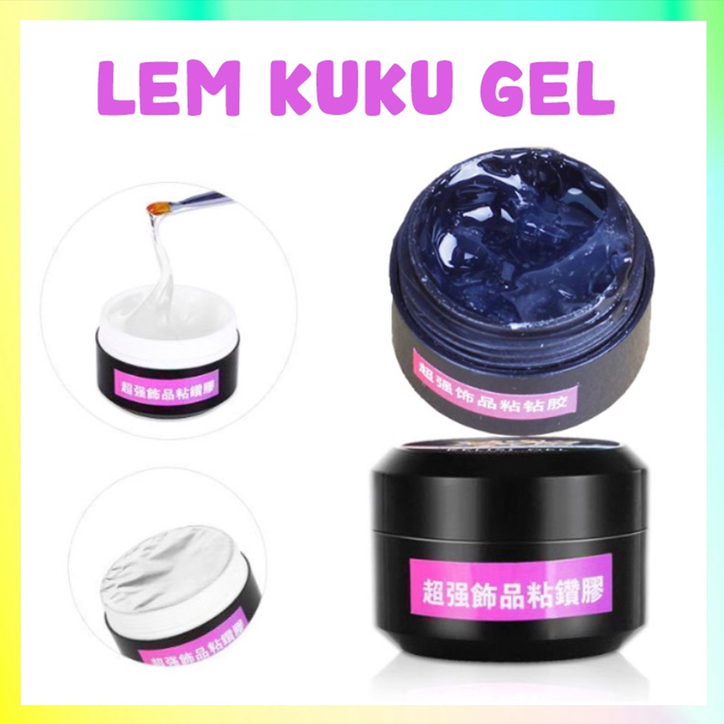 Nail Glue Aksesoris Kuku Nailart Acc Nail Art Lem Kupal KU026