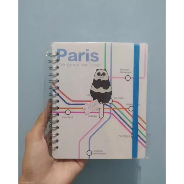 Miniso X We Bare Bears Memo Book (new)