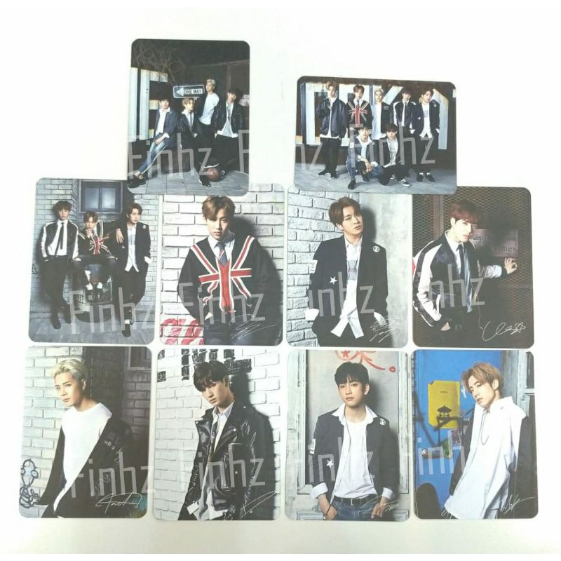 GOT7 Bambam Youngjae Stamp set JYP Nation 2016 Photocard