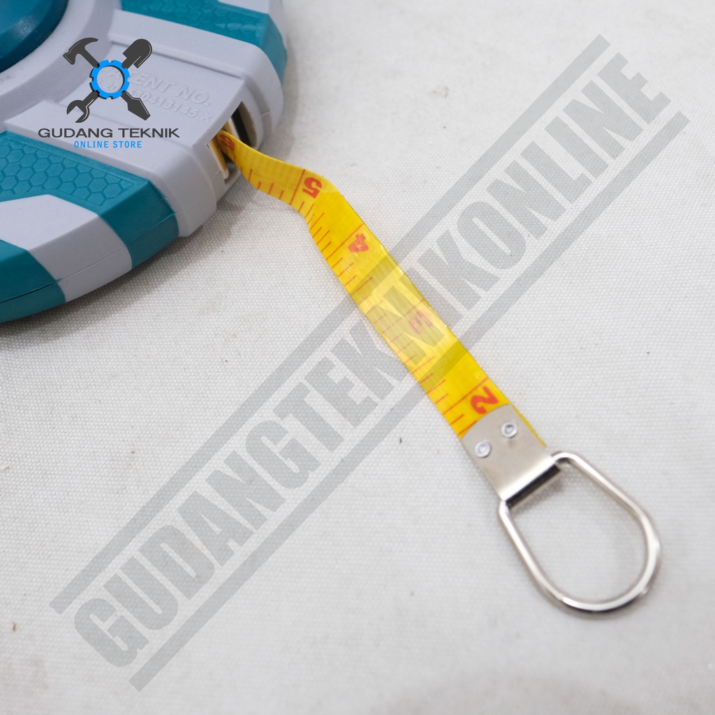 Meteran 30M Measuring Tape TOTAL TMTF12306 / Meteran Fiberglass 30 Meter