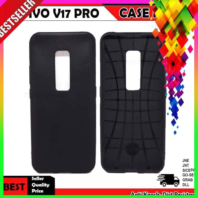 PROMO VIVO V17 PRO CASE MATTE SOFT ANTI MINYAK SOFTCASE BERKUALITAS