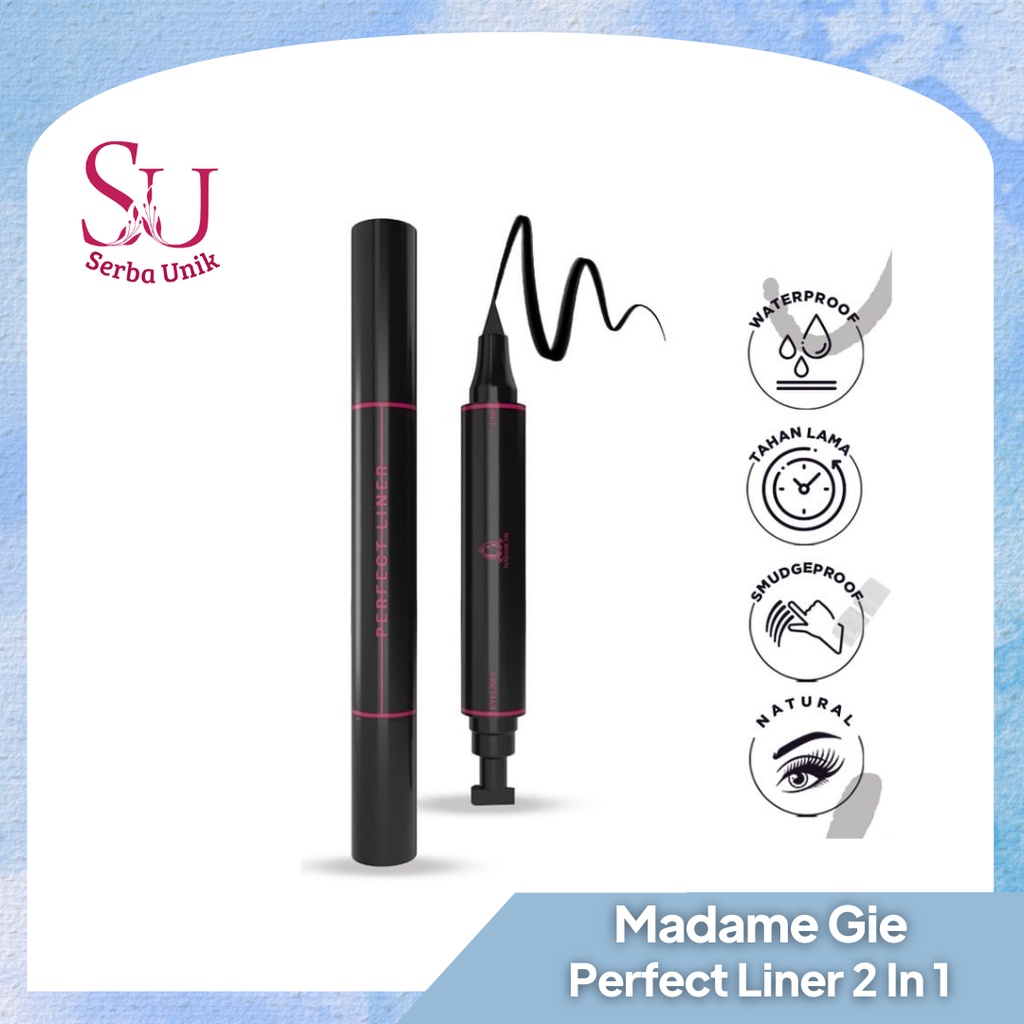 Madame Gie Perfect Liner 2 in 1 | Eyeliner | Stamp Eyeliner