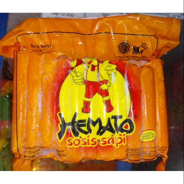 

Sosis sapi hemato 1kg 40s