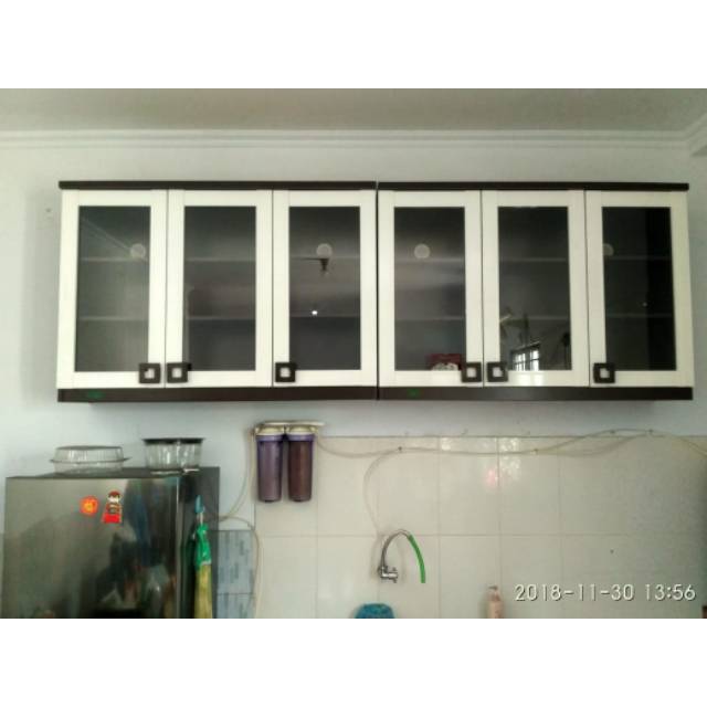 Kitchen Set 6 Pintu Lemari Gantung Dapur Shopee Indonesia