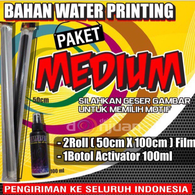 

Water Printing Karbon Printing Paket Medium