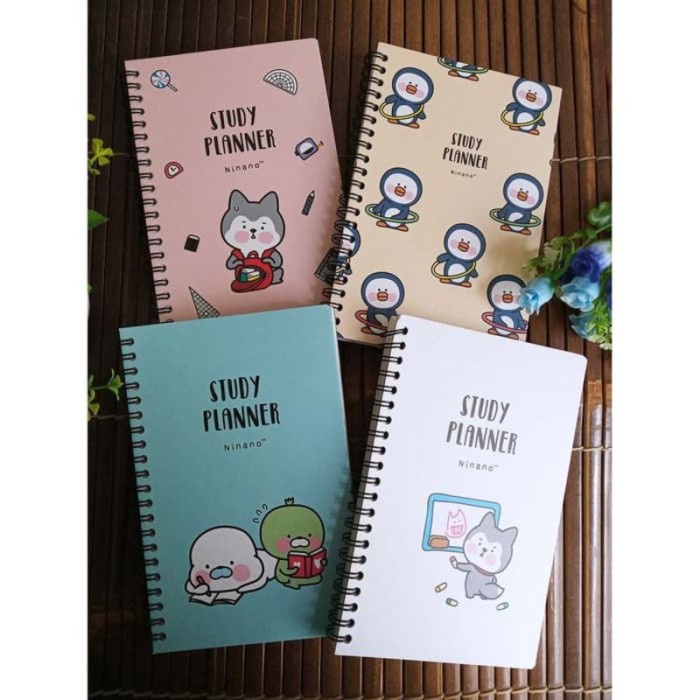 

[RESTOCK] Weekly Planner / Buku Tulis Agenda Diary - Study Planner Ninano