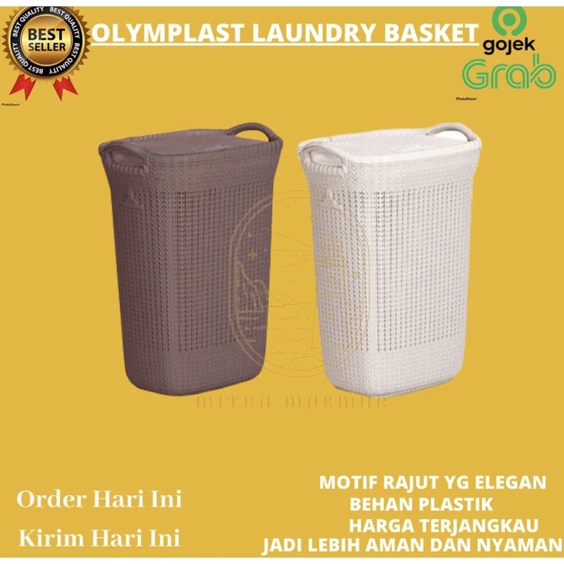 OLYMPLAST - OLB / LAUNDRY BASKET / KERANJANG PAKAIAN