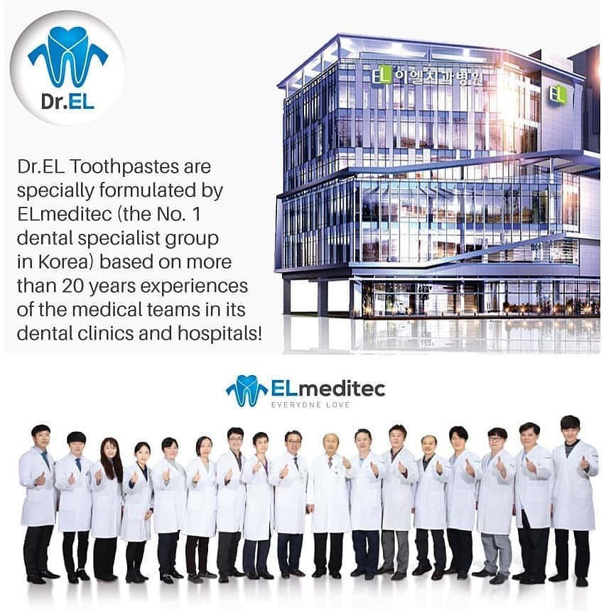 Dr.EL Premium Toothpaste (Made in Korea) / Odol bayi anak