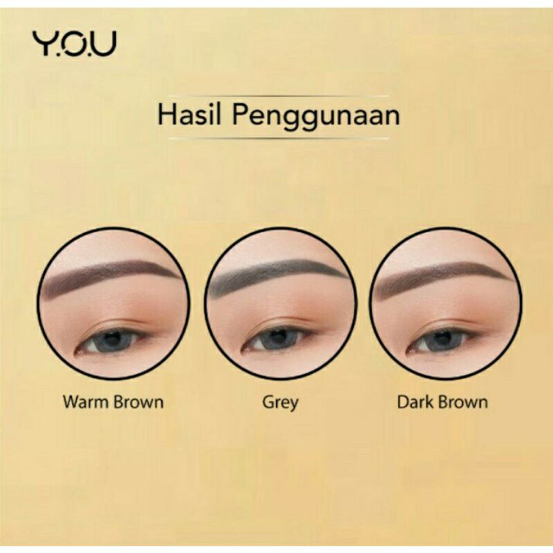 YOU Perfect Dual Brow Matic Chocolate Dark Brown