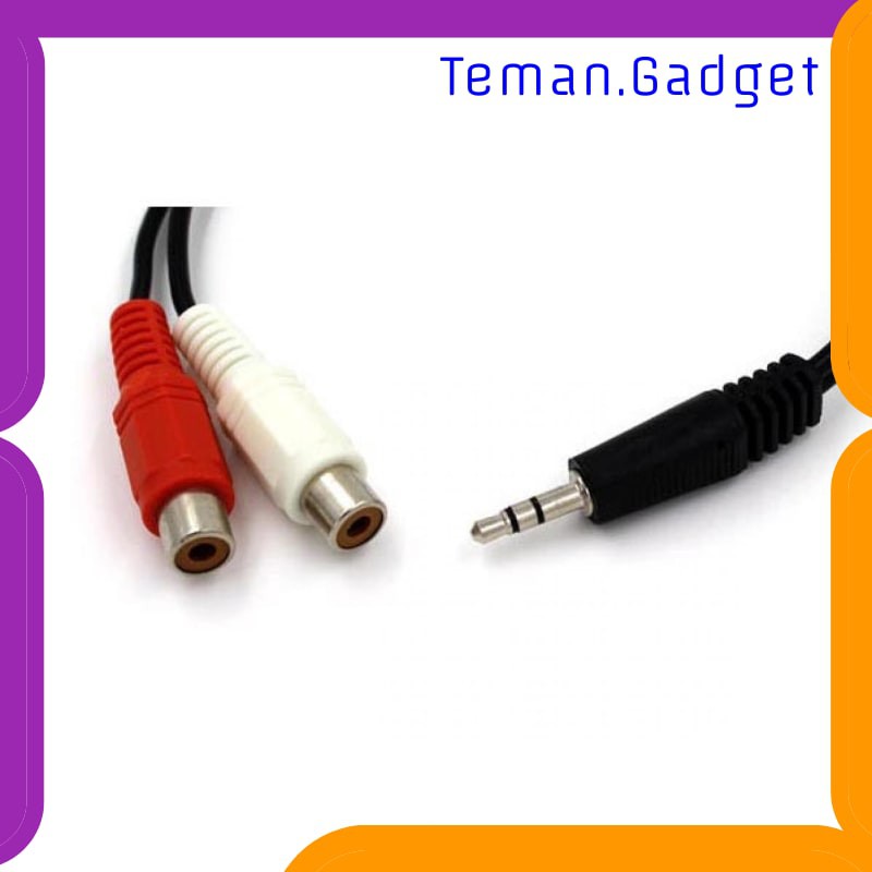 TG-AI198 RCA FEMALE TO MALE AUX 3.5MM HIFI - LTS