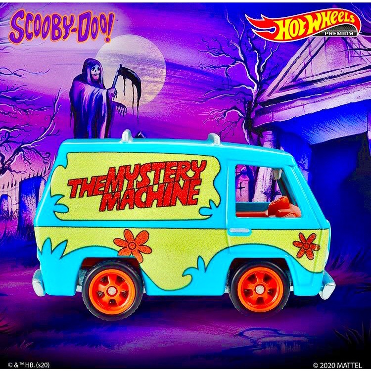 Hotwheels THE MYSTERY MACHINE Scooby Doo HW Screen Time 1/64 bisa COD