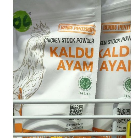 

Organic Center Chiken Stok Powder / Kaldu Ayam No MSG