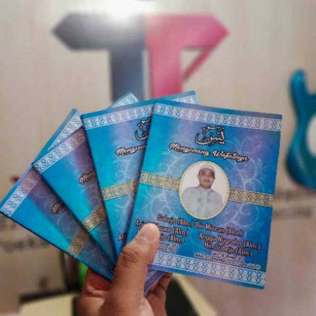 Buku Yasin + Sampul Foto (soft cover)