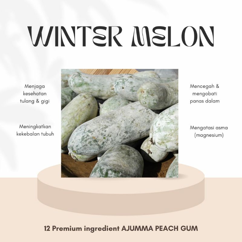 

Kundur / winter melon 200gr