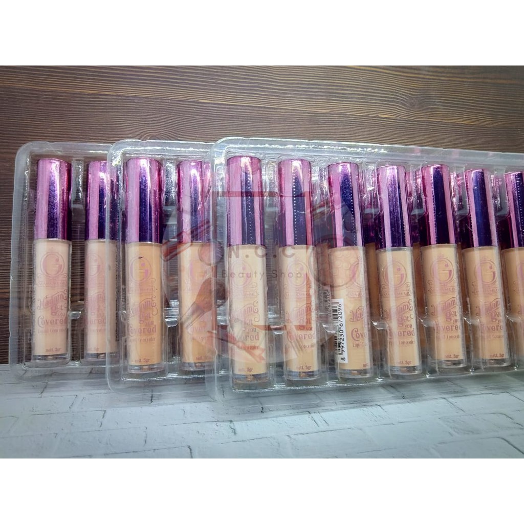 * NCC * Madame Gie Liquid Concealer Tekstur Cair Got You Covered