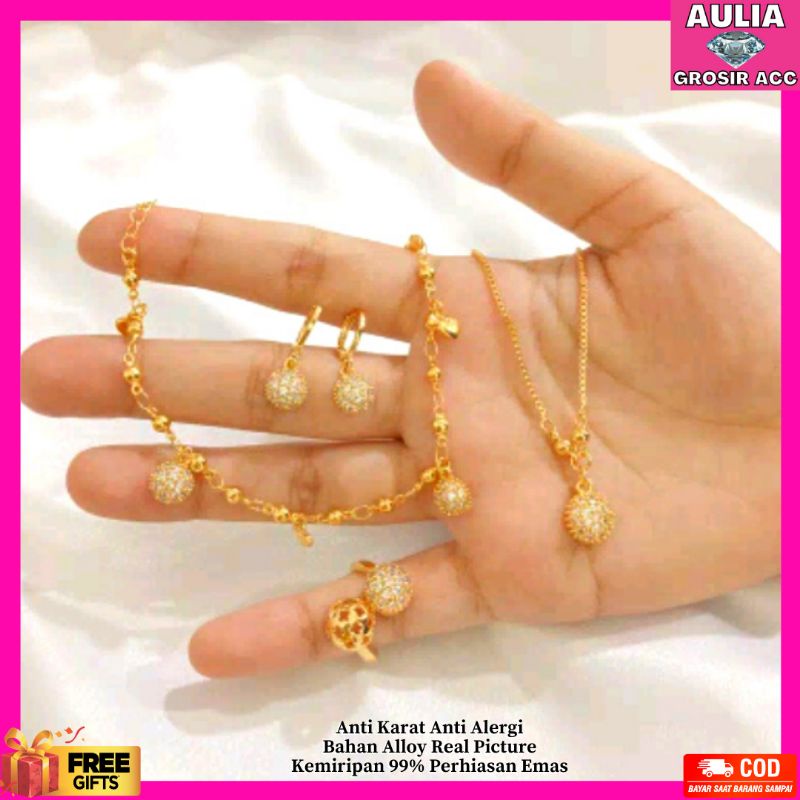 Titanium Perhasan Titanium Perhiasan Perhiasan Wanita Titanium Set Perhiasan Set Perhiasan SLE 03