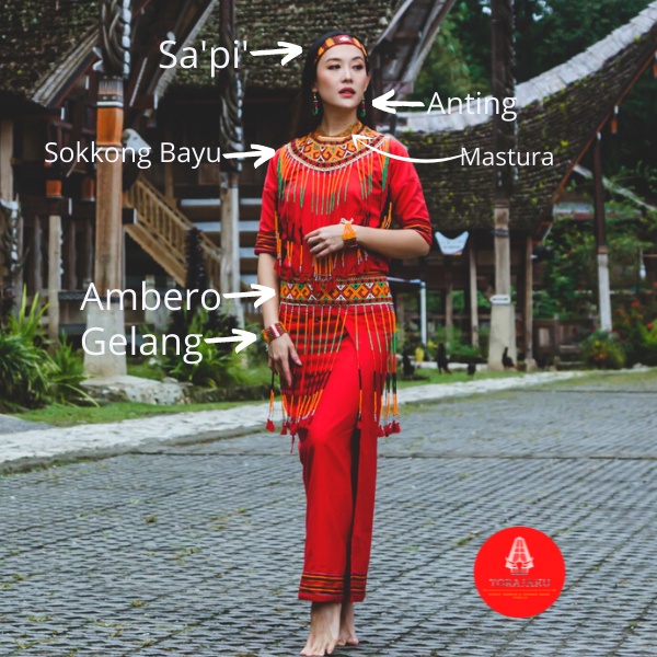 Jual Akesesoris Lengkap untuk Pakaian Adat Toraja Lengkap 1 Set Perempuan Dewasa | Shopee Indonesia