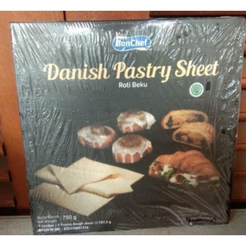 

BONCHEF DANISH PASTRY SHEET 750GR