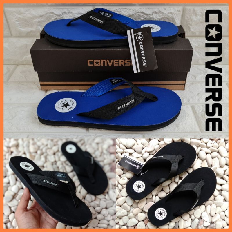 SANDAL CONVERSE JEPIT PRIA DAN WANITA COUPLE UNISEX / SANDAL KASUAL COWOK CEWEK RINGAN / SENDAL JEPIT DISTRO PROMO MURAH