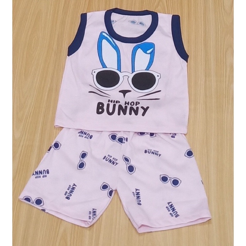SETELAN ANAK CEWEK SINGLET KARAKTER CAT,RABBIT,BURUNG OWL,BINATANG,HEWAN,KARTUN SIZE 6 BULAN - 3 TAHUN