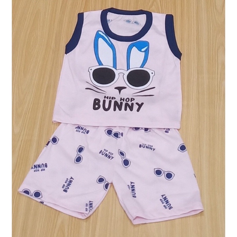 SETELAN ANAK CEWEK SINGLET KARAKTER CAT,RABBIT,BURUNG OWL,BINATANG,HEWAN,KARTUN SIZE 6 BULAN - 3 TAHUN