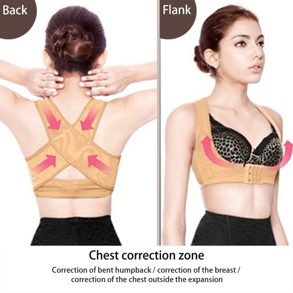 Korset Pembentuk Tubuh Punggung Dada Wanita Tali Harnes Penopang Punggung Body Punggung Breast Support Bra