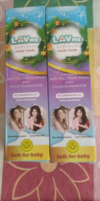 Lavme Disinfectant Spray Anti Kuman Anti Virus Anti Bacteri Lav Me Disinfectant 400ml