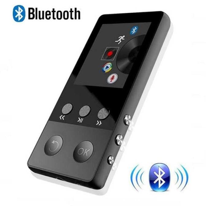 Onda Bluetooth Hifi Dap Mp3 Player Lcd Ebook Fm Radio Pedometer 8Gb A5 Termurah