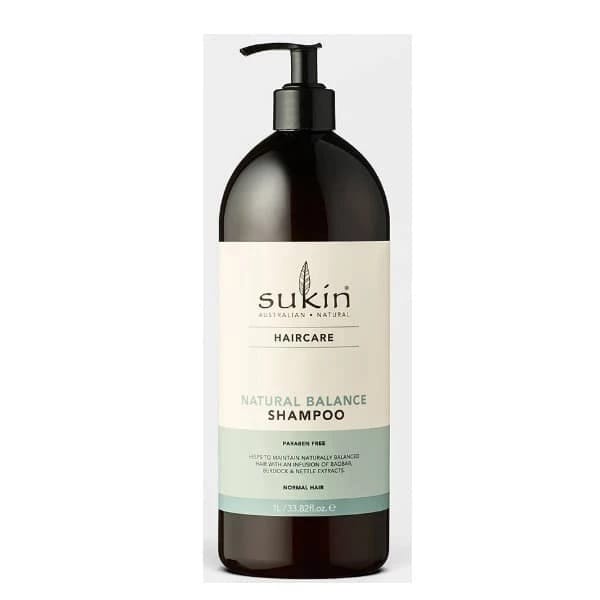 Sukin 100% Organic - Natural Balance Shampoo - 1 L