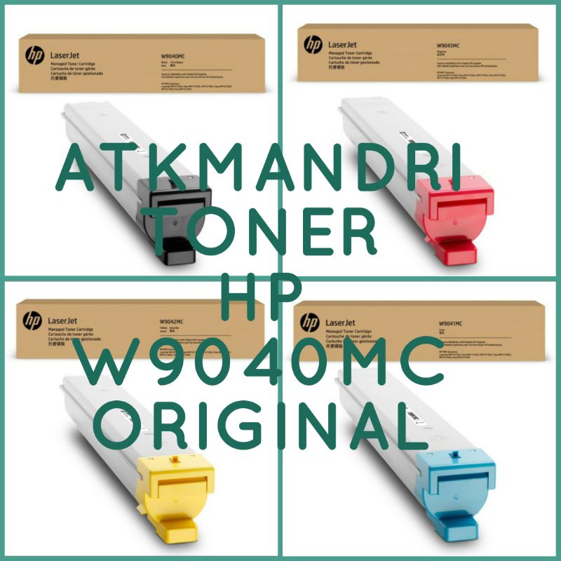 TONER HP W9040MC COLOR SERIES ORIGINAL