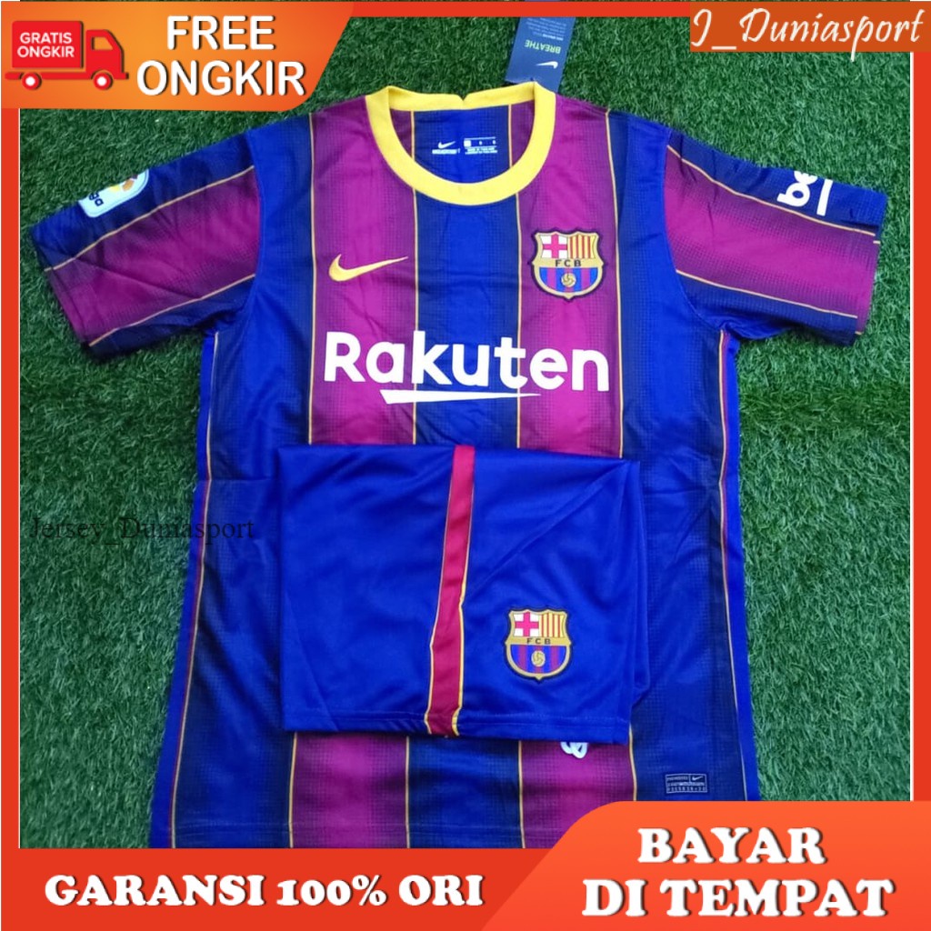 Jual JERSEY FULLSET HOME BARCELONA 2020 / 2021 GRADE ORIGINAL IMPORT ...