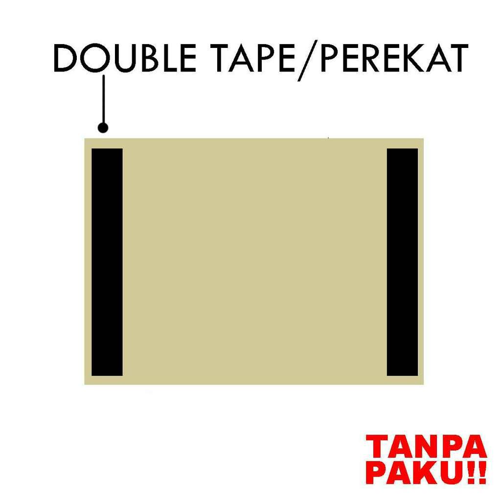 

Double Tape Foam / Perekat Hiasan Dinding