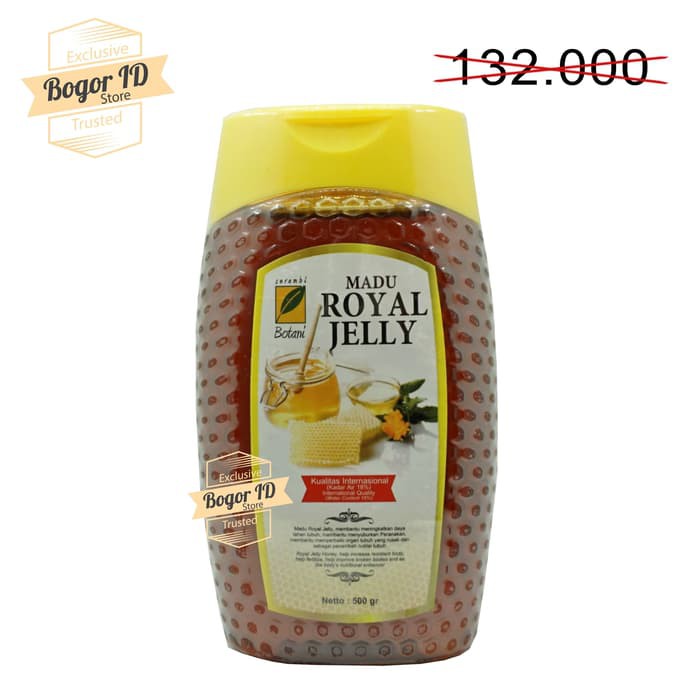 

MADU ROYAL JELLY SERAMBI BOTANI 500g STANDAR INTERNASIONAL(HEMAT 55rb) - MMD1826