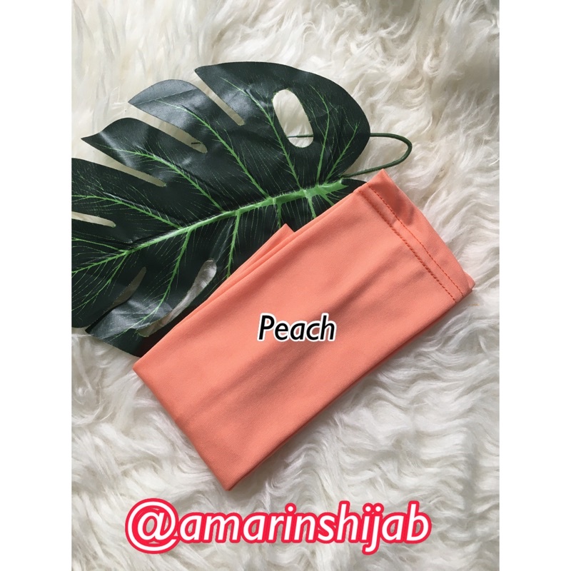 Manset tangan spandek Ballon / Handsock polos lengan panjang / Manset tangan wanita dan pria-Peach