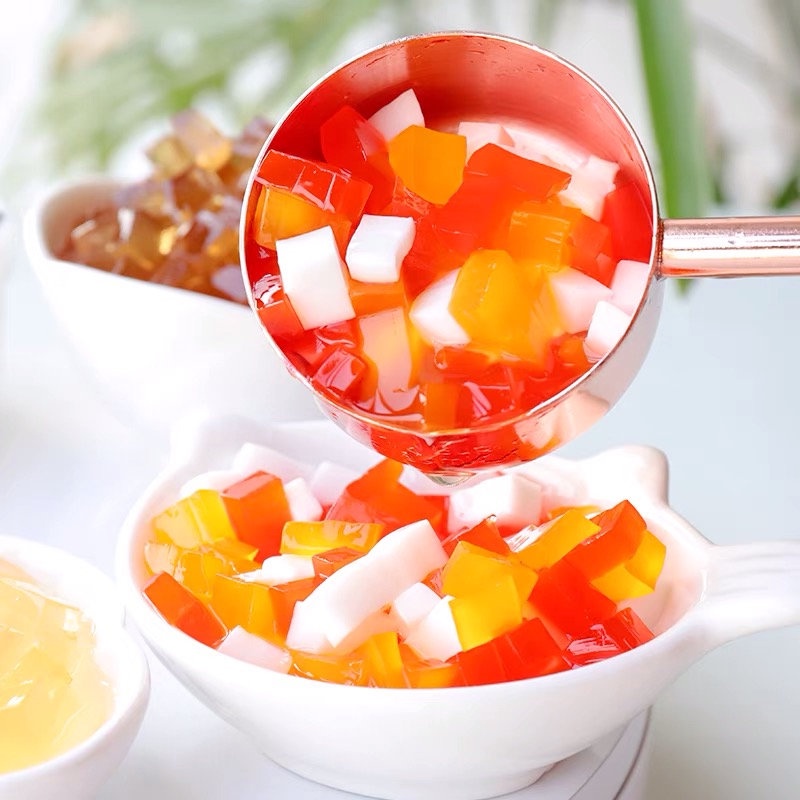 

Rainbow Jelly 250gr Nata de Coco Topping 3 Warna QQ Itpin