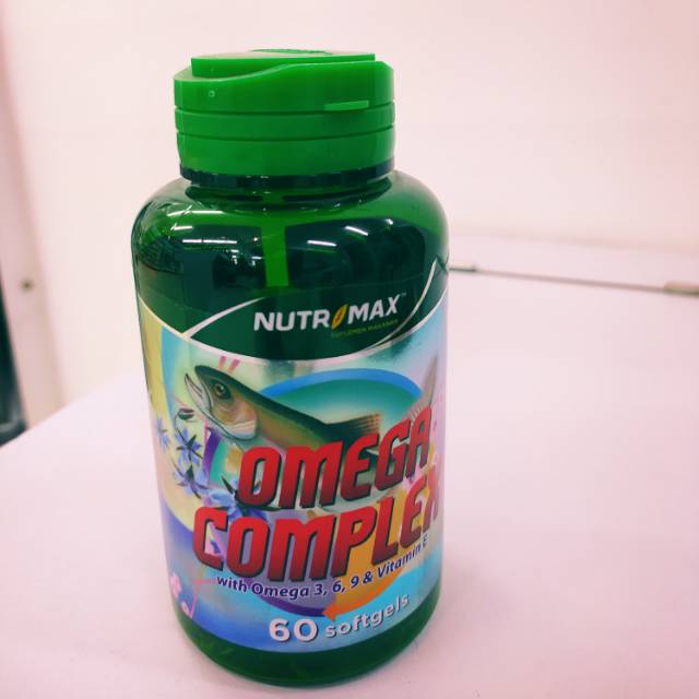 Nutrimax omega 3 complex @60