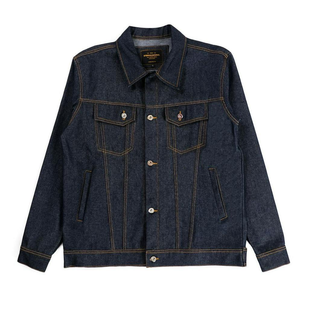 ETERNALWORKS - Trucker Denim Jacket Rexa Blue Indigo
