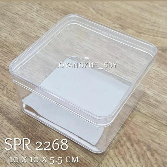 Hanya Disini] Toples Dessertbox 10 X 10 Cm