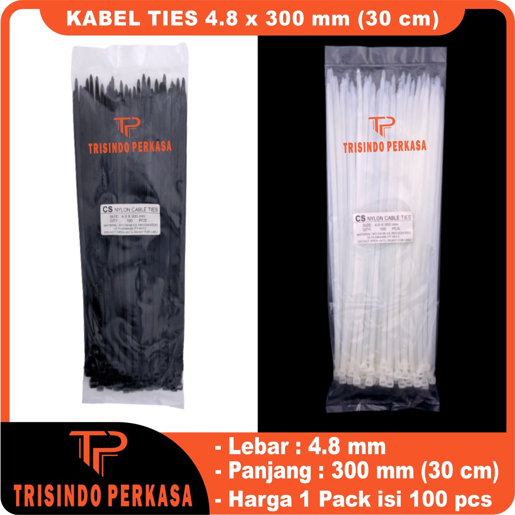 Kabel Ties Cable Tie 4.8 x 300mm (30cm)