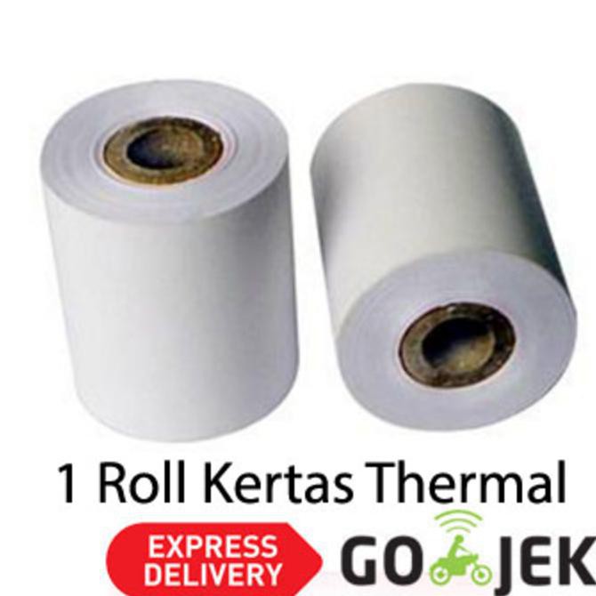 

New Kertas Struk Printer Thermal Ukuran 58 X 40 - 1 Roll