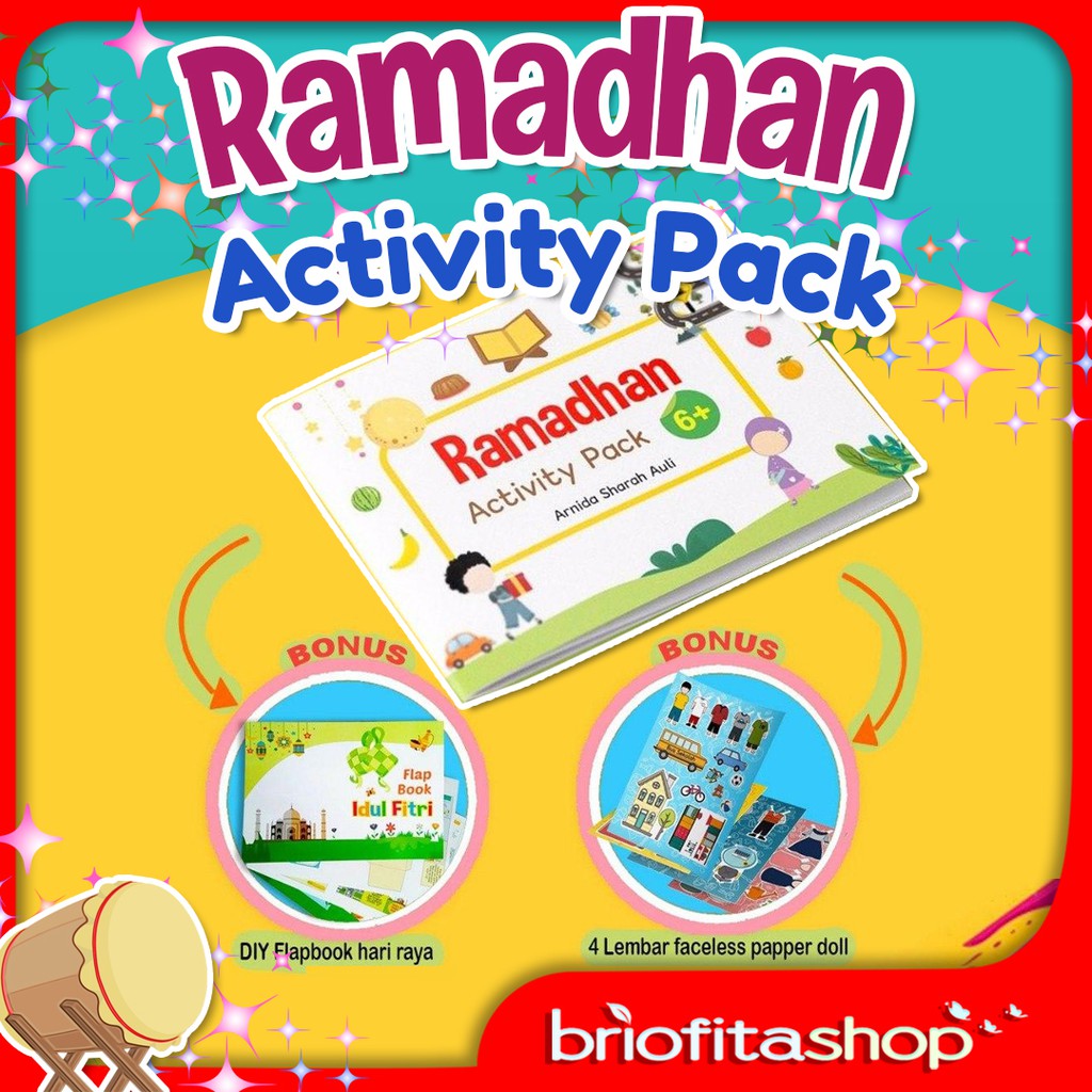 Buku Cerita Anak Ramadhan Activity Pack Bonus Flap Book