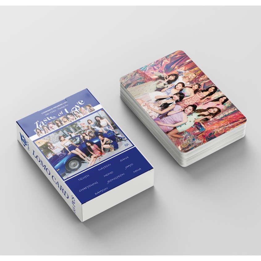 Kartu Foto Lomo Twice Untuk Koleksi