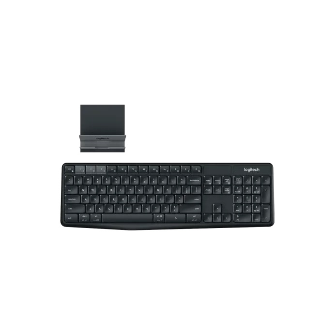 Logitech K375s Keyboard Wireless Bluetooth dan Tablet Stand