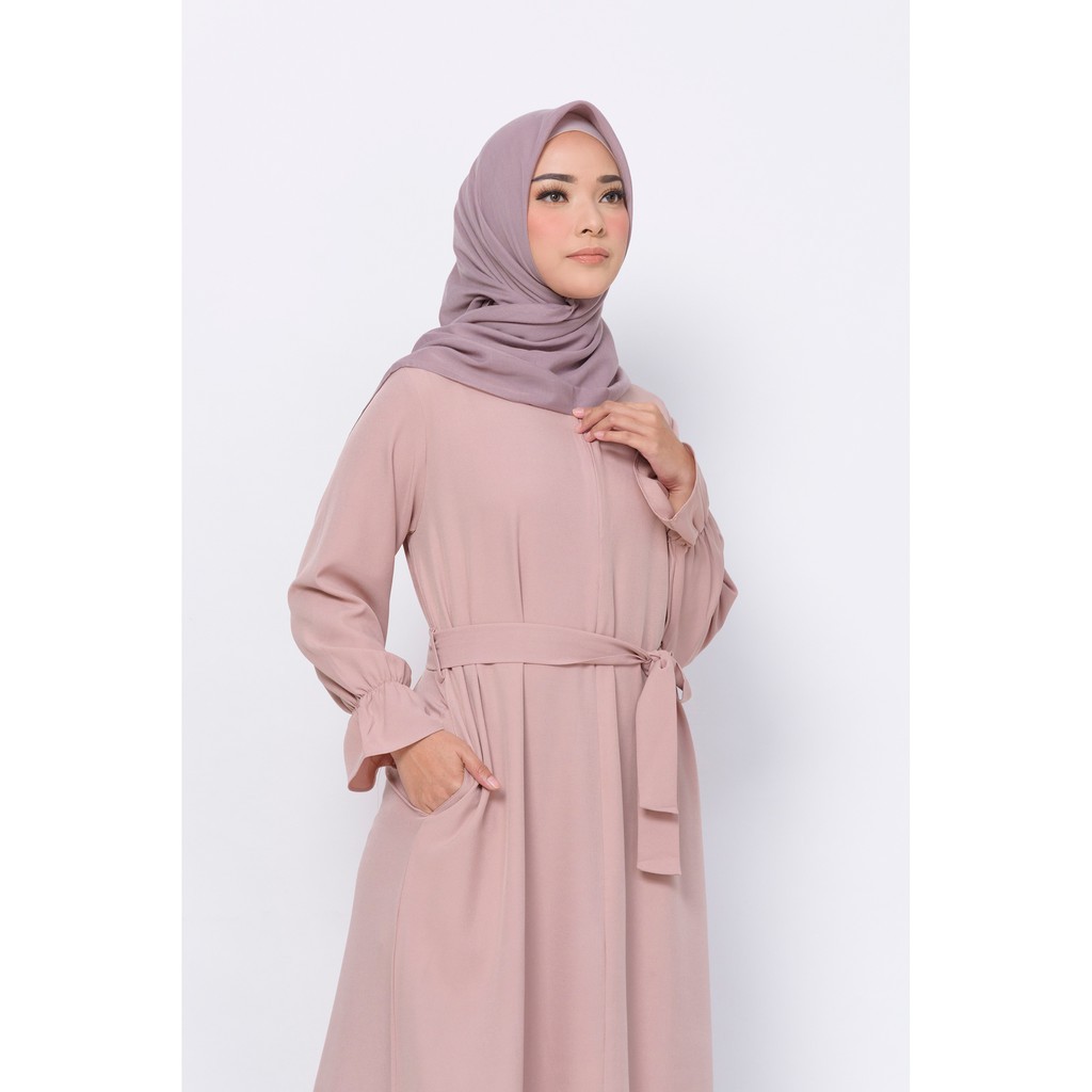 JUWAIRIYAH | ZASKIA MECCA GAMIS IKAT PINGGANG | FASHION STYLE REJA | BAJU MUSLIM WANITA | BEAUTY