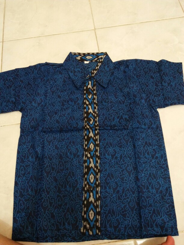 Baju Batik Anak Laki Laki Umur 1-12 Tahun Terbaru / Atasan Hem Kemeja Lengan Pendek Anak Cowok Murah