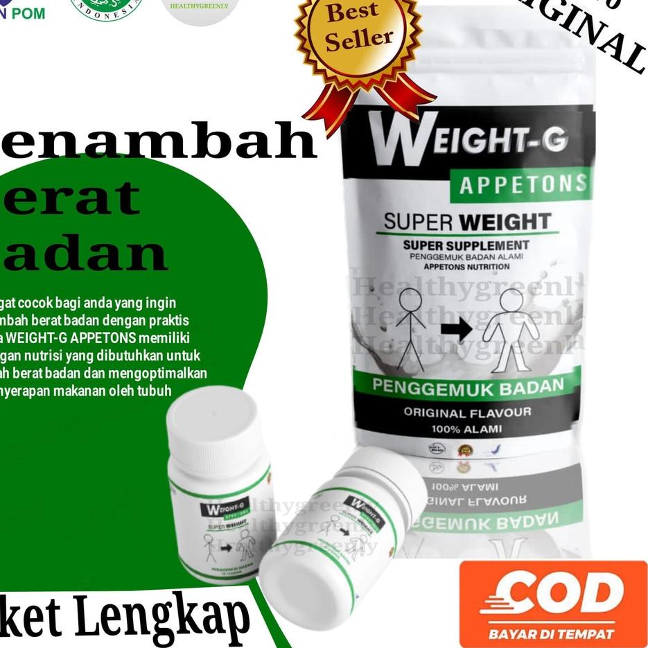 Jangan Sampai Kehabisan (COD) SUSU PENGGEMUK BADAN SUPER WEIGHT-G SUSU+KAPSUL